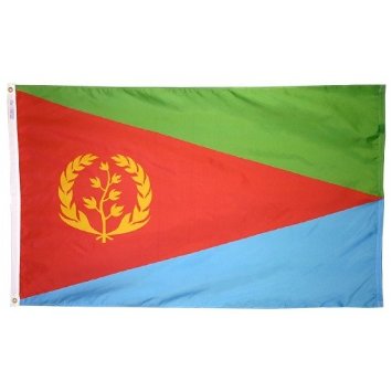 4 ft. X 6 ft. Nyl-Glo Eritrea Flag