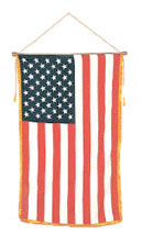 U.S. Classroom Banner with Fringe-16 in. X 24 in.