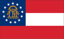 Picture of Annin Flagmakers 141164 5 ft. X 8 ft. Nyl-Glo Georgia 2003 Flag