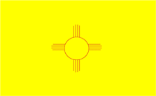 Picture of Annin Flagmakers 143780 5 ft. X 8 ft. Nyl-Glo New Mexico Flag