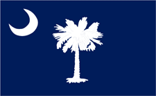 5 ft. X 8 ft. Nyl-Glo South Carolina Flag