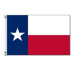 12 in. X 18 in. Nyl-Glo Texas Flag
