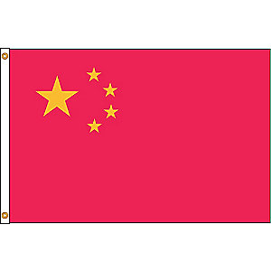 5 ft. X 8 ft. Nyl-Glo China Flag