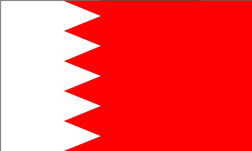 5 ft. X 8 ft. Nyl-Glo Bahrain Flag