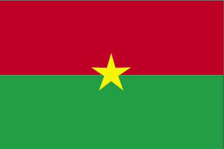 Picture of Annin Flagmakers 199141 5 ft. X 8 ft. Nyl-Glo Burkina Faso Flag