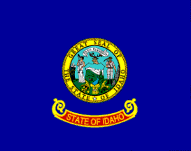 Picture of Annin Flagmakers 141380 5 ft. X 8 ft. Nyl-Glo Idaho Flag