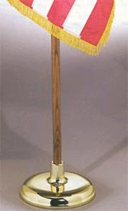 Heavyweight Floor Stand for Larger Flagpoles- Admiral style