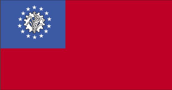 5 ft. X 8 ft. Nyl-Glo Central African Republic Flag