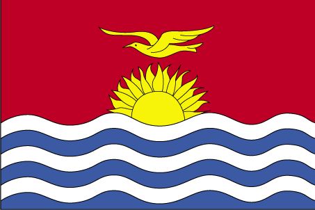 5 ft. X 8 ft. Nyl-Glo Kiribati Flag