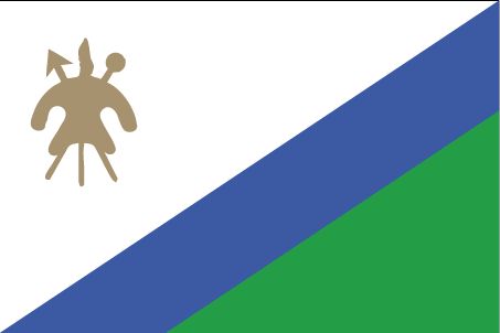 5 ft. X 8 ft. Nyl-Glo Lesotho Flag