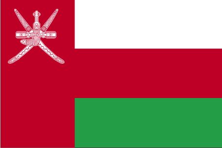 Picture of Annin Flagmakers 196486 5 ft. X 8 ft. Nyl-Glo Oman Flag