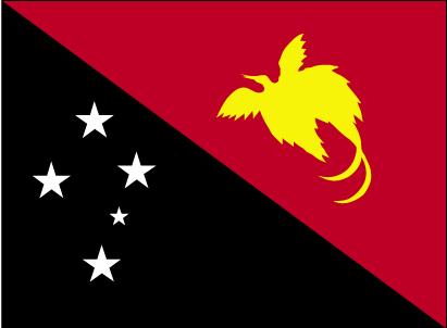 Picture of Annin Flagmakers 196651 5 ft. X 8 ft. Nyl-Glo Papua-New Guinea Flag