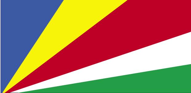 5 ft. X 8 ft. Nyl-Glo Seychelles Flag
