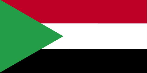 5 ft. X 8 ft. Nyl-Glo Sudan Flag