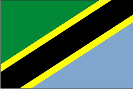 5 ft. X 8 ft. Nyl-Glo Tanzania Flag