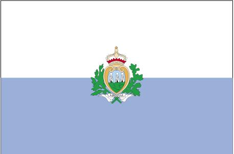 5 ft. X 8 ft. Nyl-Glo San Marino Government Flag