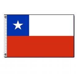 12 in. X 18 in. Nyl-Glo Chile Flag