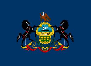 Picture of Annin Flagmakers 144681 6 ft. X 10 ft. Nyl-Glo Pennsylvania Flag