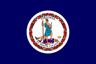 6 ft. X 10 ft. Nyl-Glo Virginia Flag