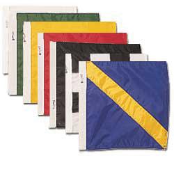 Picture of Annin Flagmakers 324491 Nyl-Glo Auto Race Flag Set Mounted-24 in. X 24 in.