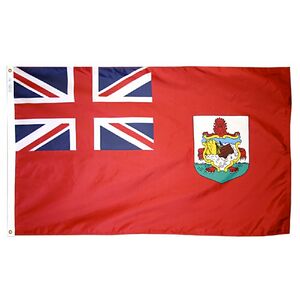 281450WE 12 in. X 18 in. Nyl-Glo Bermuda Flag