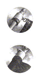 White Never Furl .75 in. 2 Way Kit Prevents Flag from wrapping or tangling on Flagpole.