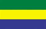Picture of Annin Flagmakers 192753 2 ft. X 3 ft. Nyl-Glo Gabon Flag