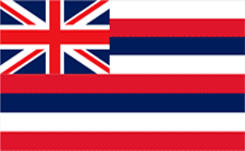 Picture of Annin Flagmakers 141250 2 ft. X 3 ft. Nyl-Glo Hawaii Flag