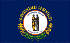Picture of Annin Flagmakers 141950 2 ft. X 3 ft. Nyl-Glo Kentucky Flag