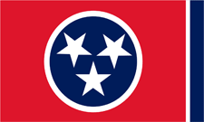 2 ft. X 3 ft. Nyl-Glo Tennessee Flag