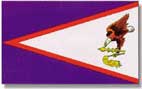 2 ft. X 3 ft. Nyl-Glo American Samoa Flag 2 ft. X 3 ft.