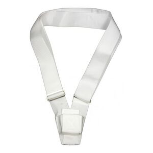 Single Strap White Web Parade Belt