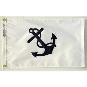 251800WE Nyl-Glo Fleet Capt Flag-12 in. X 18 in.