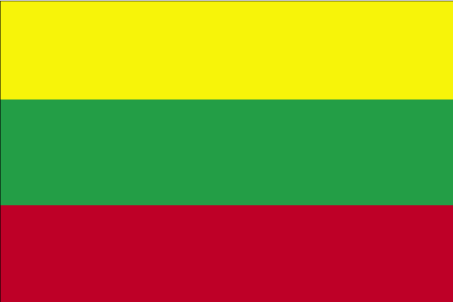 Picture of Annin Flagmakers 195005 2 ft. X 3 ft. Nyl-Glo Lithuania Flag