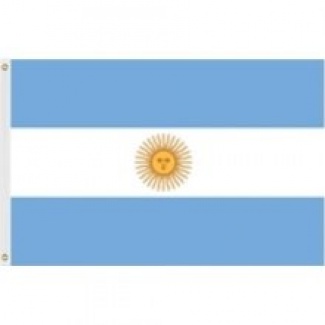 3 ft. x 5 ft. Nyl-Glo Argentina Government Flag