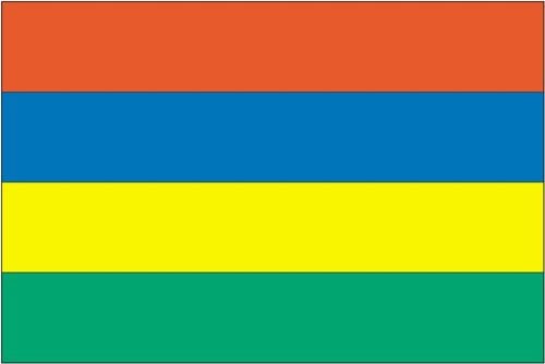 3 ft. x 5 ft. Nyl-Glo Mauritius Flag
