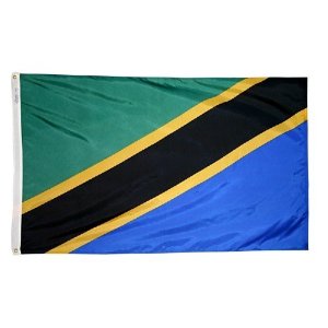 Nyl-Glo Tanzania Flag 3 ft. x 5 ft.
