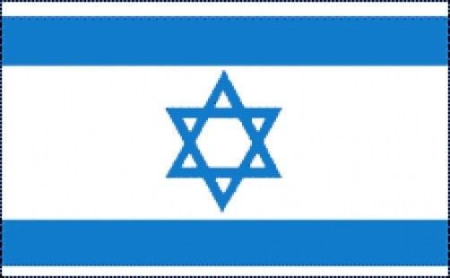 3 ft. x 5 ft. Nyl-Glo Israel Flag