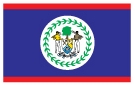 12 in. X 18 in. Nyl-Glo Belize Flag