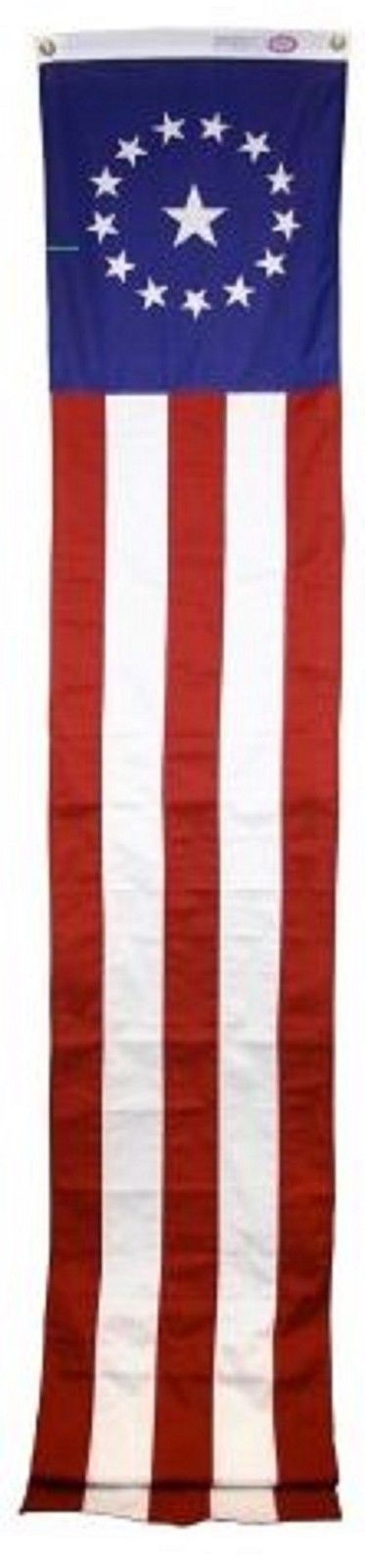 Decoration with Colonial Stars Design Nyl-Glo 16 in. X 8 ft.