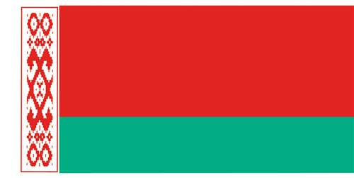 2 ft. X 3 ft. Nyl-Glo Belarus Flag