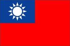 Picture of Annin Flagmakers 191690 2 ft. X 3 ft. Nyl-Glo Taiwan Flag