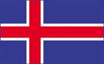 2 ft. X 3 ft. Nyl-Glo Iceland Flag