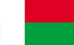 Picture of Annin Flagmakers 195185 2 ft. X 3 ft. Nyl-Glo Madagascar Flag
