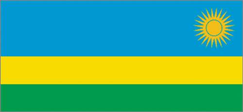 2 ft. X 3 ft. Nyl-Glo Rwanda Flag