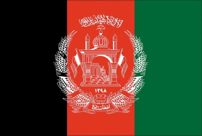 2 ft. X 3 ft. Nyl-Glo Afghanistan Flag