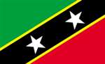 2 ft. X 3 ft. Nyl-Glo St. Kitts and Nevis Flag