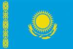 2 ft. X 3 ft. Nyl-Glo Kazakhstan Flag