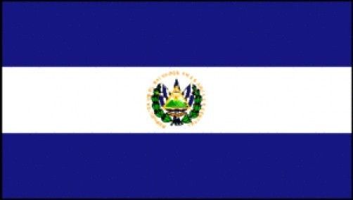 Picture of Annin Flagmakers 192401 3 ft. x 5 ft. Nyl-Glo El Salvador Government Seal Flag