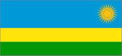 3 ft. x 5 ft. Nyl-Glo Rwanda Flag